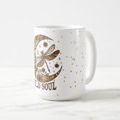 Maan en libel koffiemok (Voorkant rechts)