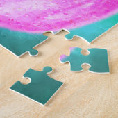 Maan en Meisje Fantasie Puzzel Schilderij (Zijkant)