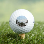 Maan en palmen Golfballen (Insitu Shirt)