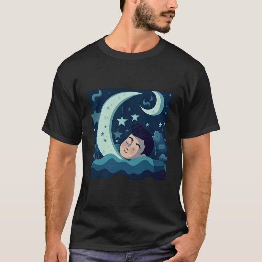 Maan En Slaap T-shirt (Voorkant)