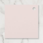 Maan en sterren babyshower bedankt bedankjes labels (Achterkant)