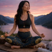 Maan en Sterren Boho Astrologie Leggings