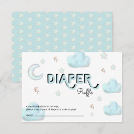 Maan en sterren | Cadeau kaart voor baby shower