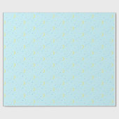 Maan en sterren. cadeaupapier (Vlak)