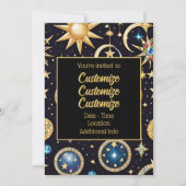 Maan en sterren Celestial 2 Kaart (Voorkant)