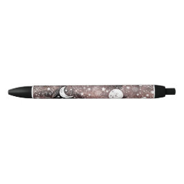 Maan en sterren Floral Galaxy Pen