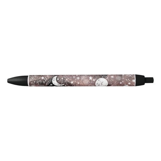 Maan en sterren Floral Galaxy Pen (Voorkant)