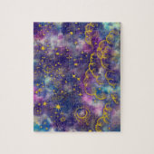 "Maan en sterren" Game Puzzle (Goud-Etc) Legpuzzel (Verticaal)