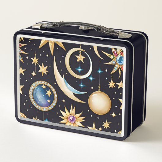 Maan en sterren hemels (Achterkant)