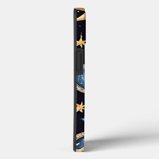 Maan en sterren hemels Case-Mate iPhone case (Achterkant / Rechts)