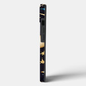 Maan en sterren hemels Case-Mate iPhone case (Achterkant / Links)