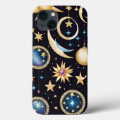 Maan en sterren hemels Case-Mate iPhone case (Achterkant)