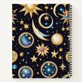 Maan En Sterren Hemels Notitieboek (Achterkant)