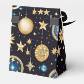 Maan en sterren hemeltent bedankdoosjes (Achterkant)