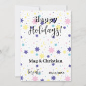 Maan en sterren. kaart (Voorkant)