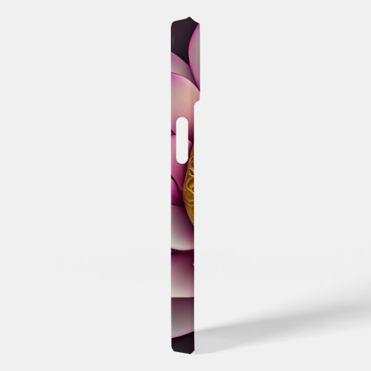 Maan en sterren Lotus Bloem Verlichting Creatie Case-Mate iPhone Case (Achterkant / Rechts)