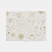 Maan en sterren Sky Bohemian Deken (Voorkant (Horizontaal))