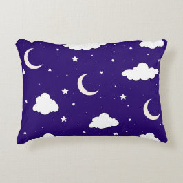 Maan en sterren Sky Night Accent Pillow Kussen