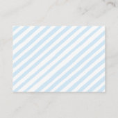 Maan en sterren teddybeer boek voor baby boy douch informatiekaartje (Achterkant)