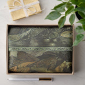 Maan en sterren van Alphonse Mucha Tissuepapier (Geschenk)