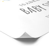 Maan en sterren We're Over The Moon Welkom Poster (Hoek)