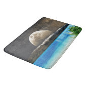 maan en strand badmat (Gekanteld)