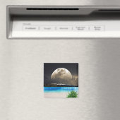 Maan En Strand Magneet (Insitu (Vaatwasser))