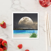 Maan En Strand Servet (Insitu)