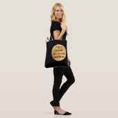 Maan en terug - Boodschappentas Tote Bag (Op model)