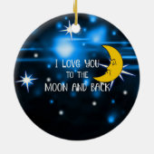 Maan en terug, populair ontwerp, keramisch ornament (Achterkant)