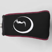 Maan en vleermuis golfheadcover (Voorkant)