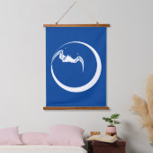 Maan en Vleermuis Hangend Wandkleed (Slaapkamer)