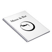 Maan en vleermuis notitieboek (Rechterzijde)