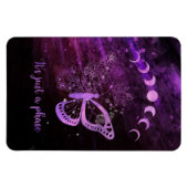 Maan en Vlinder Magneet (Horizontaal)