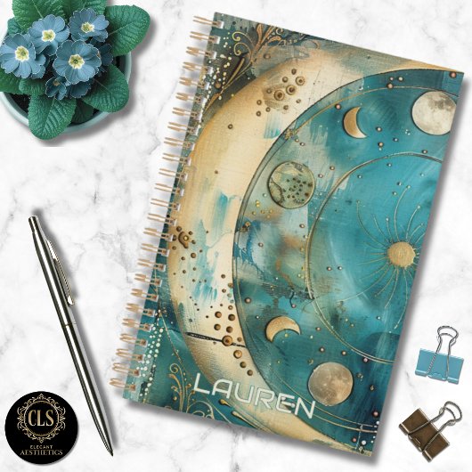 Maan en Zon Hemelse Schone Naam Planner