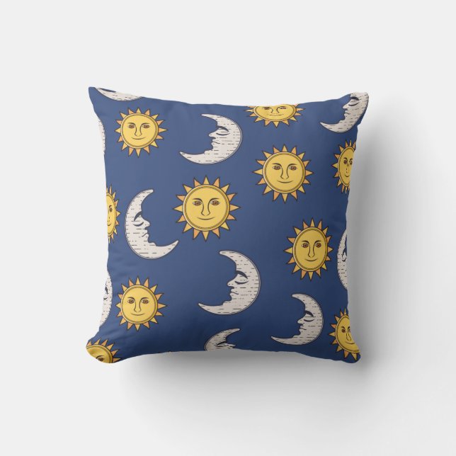 Maan en Zon Kussen (Voorkant)