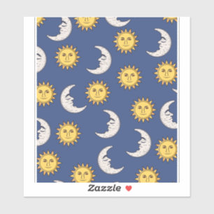 Maan en Zon Sticker