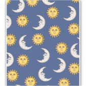Maan en Zon Sticker (Voorkant)