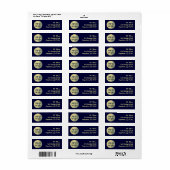  maan etiket (Full Sheet)