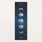 Maan Fases Galaxy Stars Yogamat (Voorkant)