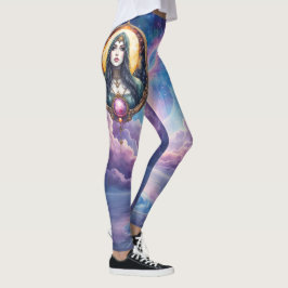Maan gebonden Droombewaarder – Bewaker van de Nach Leggings