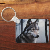 Maan Geest Sleutelhanger (Achterkant)