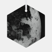 maan glas ornament (Achterkant)