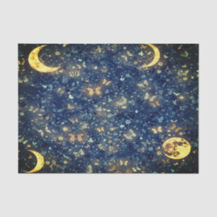 Maan Gloed Kosmische Nacht Tuin Tissuepapier