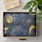 Maan Gloed Kosmische Nacht Tuin Tissuepapier (Geschenk)