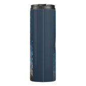 Maan Godin 's Nachts Strooiende met Sterren Thermosbeker (Achterkant)