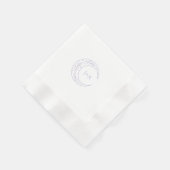 maan grillige bruiloft servet (Hoek)