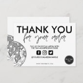 Maan Hand Tekening Sterrenruimte invoegen Elegant (Voorkant / Achterkant)