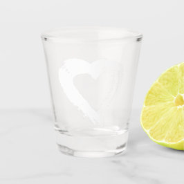 Maan Hart Shotglas  Shot Glas