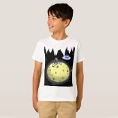 Maan-Hond 009 T-shirt (Voorkant volledig)